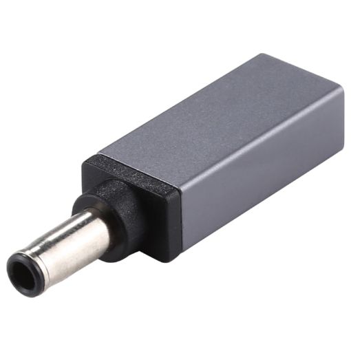 PD 18.5V-20V 5.5x1.0mm Male Adapter Connector - Silver Grey - 1