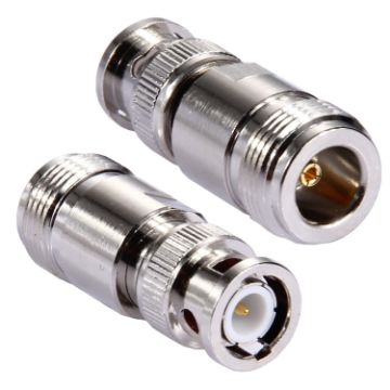 N Female to BNC Male Connector Adapter for RF Coaxial Cable - 1