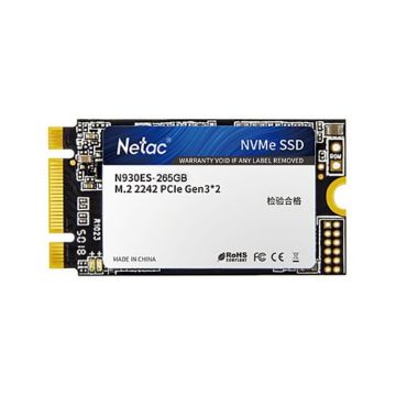 Netac N930ES 256GB M.2 2242 PCIe Gen3x2 SSD - High-Speed Storage Solution - 1