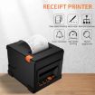 ZJ-8360 II 80mm Thermal Receipt Printer - USB/LAN, Auto-cutter, EU Plug - 4