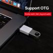 Magenta Aluminum Alloy USB-C 3.1 Male to USB 3.0 Female Adapter - 6