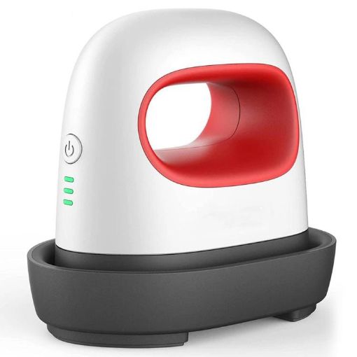 Mini Stamping Machine for Clothes & Caps, Heat Transfer, EU Plug, Red - 1