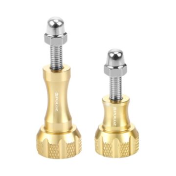 PULUZ Gold CNC Aluminum Thumb Knob Set for GoPro, Insta360, DJI Osmo - 1