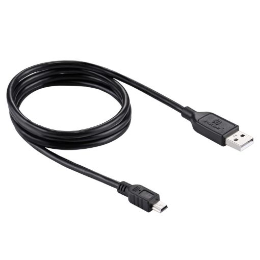 1m Mini 5pin USB Cable for Canon EOS 50D/60D/70D/5D2/5D3 Charging - 1
