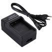 PULUZ EU Plug Charger with Cable for Casio NP-110 Battery - 5
