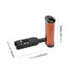 PULUZ Wooden Left Side Handle L Plate for Vertical Shoot Quick Release - 2
