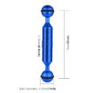 PULUZ 5" Carbon Fiber Floating Arm, 13cm Length, 20.8mm Diameter, Blue - 3