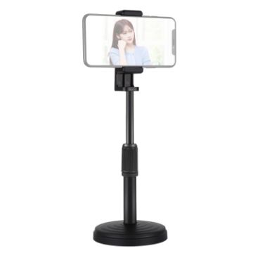 PULUZ Adjustable Desktop Phone Holder, 15.5-25.5cm Height Clamp Mount - 1