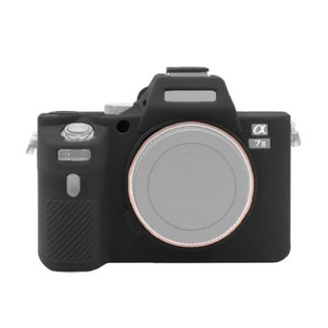 PULUZ Black Silicone Case for Sony ILCE-7MII/7SMII/7RMII Camera - 1