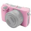 PULUZ Pink Silicone Case for Sony ILCE-6300/A6400 Protective Cover - 1