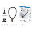 PULUZ Lazy Neck Bracket Magnetic Quick Release POV Mount - Black - 9