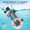 Insta360 X5 PULUZ 60m Waterproof Diving Case Transparent - 4
