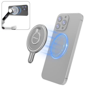 Insta360 Flow 2 Pro PULUZ Magnetic Phone Mount Adapter - Silver - 1