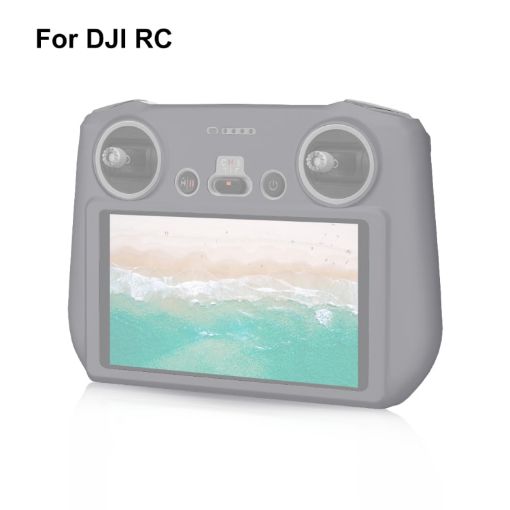 DJI Mini 3 Pro/DJI RC Screen PULUZ Grey Silicone Protective Case - 1