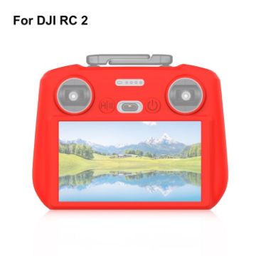 DJI Mini 4 Pro/Air 3 Remote Control Silicone Case Red - PULUZ - 1