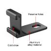 PULUZ Selfie Stick Cold Shoe Bracket for Insta360 X5/X4/X3/One X2 (Black) - 4