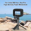 Insta360 Ace Pro/Ace PULUZ High Density Foam Windshield - Black - 2