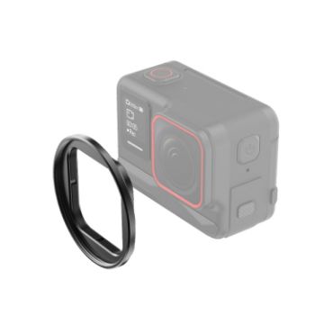 Insta360 Ace Pro PULUZ Metal Filter Holder Frame (Black) - 1