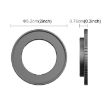 DJI Action 4 PULUZ Metal Filter Holder Protective Frame (Black) - 4