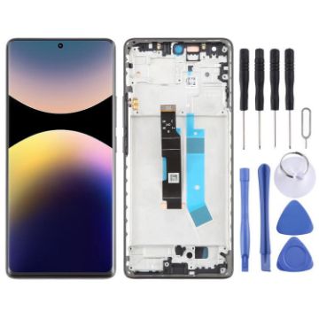 Xiaomi Redmi Note 14 Pro 4G AMOLED LCD Screen Digitizer Assembly Black - 1