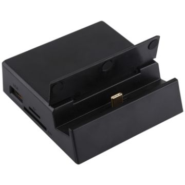 V105 USB-C Hub: 3 USB 2.0, HDMI, Audio, SD/TF Reader, Phone Stand - 1