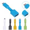 5 PCS Blue Micro USB Male to USB 3.0 Female OTG Adapter - 4