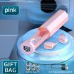 C1 Bluetooth 5.0 TWS Touch Earphones with Charging Box - Pink - 2
