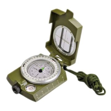 GoldGood DC60-2A Military Travel Geology Compass, Luminous Display - 1