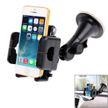 Universal 360 Rotation Car/Desktop Phone Holder for 5.1-10.5cm Devices - 1