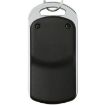 433MHz Metal Learning Code Remote Control for Car Garage Door (Black/Silver) - 2