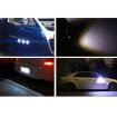 2 PCS 2x 3W 120LM Waterproof Eagle Eye White LED Vehicle Lights 60cm - 6