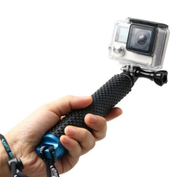 Extendable 49cm Blue Monopod for GoPro, Insta360, DJI & Action Cameras - 1