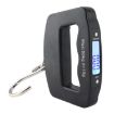 50kg x 10g LCD Travel Luggage Scale - Black Electronic Hook Weight - 2