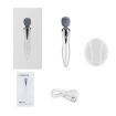 Portable Mini Physiotherapy Electric Hand-held Massage Stick - White - 3