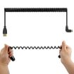 Gold Plated Mini HDMI to HDMI Coiled Cable 1.4 Version, 0.6m-2m, 3D/Ethernet - 5
