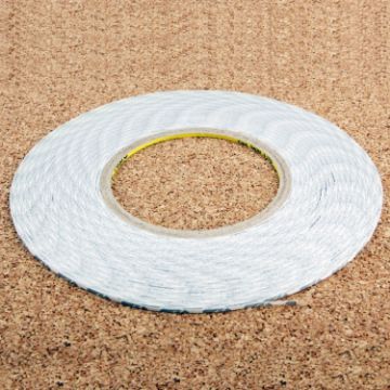 2mm Double Sided Adhesive Tape for Mobile Phone Repair, 50m (White) - 1
