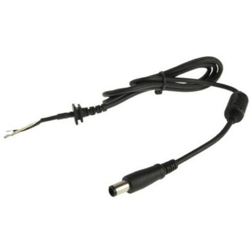 HP Laptop Adapter DC Male Power Cable 7.4x5.0mm, 1.2m, Black - 1