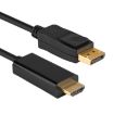 DisplayPort to HDMI Cable 1.8m - Male to Male Connector - 1