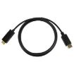 DisplayPort to HDMI Cable 1.8m - Male to Male Connector - 3