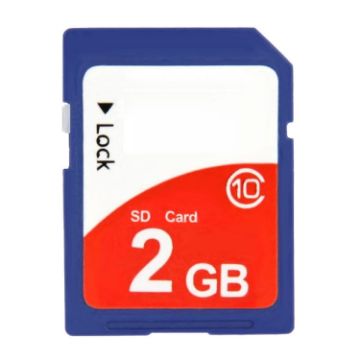 2GB Class 10 SDHC Camera Memory Card - High Speed, Real Capacity - 1