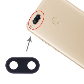 Xiaomi Mi 5X/A1 Camera Lens Cover - 10 PCS (Black) - 1