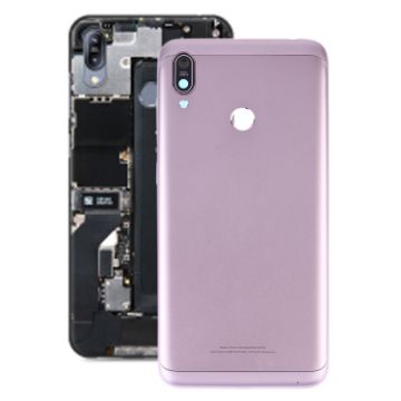 Asus Zenfone Max M2 ZB633KL ZB632KL Silver Battery Back Cover & Lens - 1