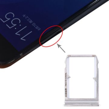 Xiaomi Mi 6 Silver SIM Card Tray Replacement - Dual Pack - 1