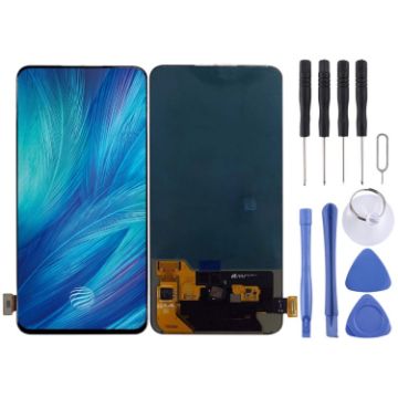 Vivo X27 OLED LCD Screen Digitizer Full Assembly - Black - 1