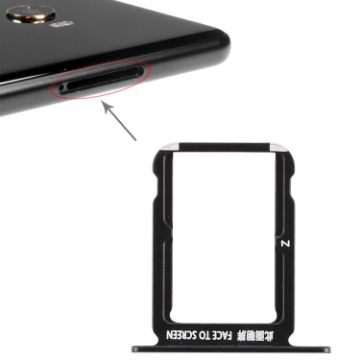 Xiaomi Mi Mix 2S SIM Card Tray Replacement - Black - 1