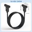 USB4 Type-C Female to Female Panel Extension Cable, 0.6m Length - 2