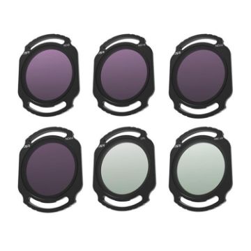 DJI O4 Air Unit Pro/Avata 2 JSR YB Camera Lens Filter 6-in-1 ND8-64 UV CPL - 1