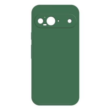 Google Pixel 9 Dark Green Liquid Silicone Phone Case - 1