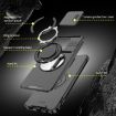 OPPO A3x Global Blue Sliding Camshield Ring Holder Phone Case - 4