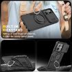 OPPO A3x Global Blue Sliding Camshield Ring Holder Phone Case - 8